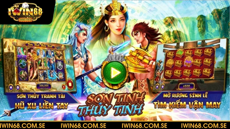Giao diện hình ảnh đẹp mắt trong game Sơn Tinh Thủy Tinh